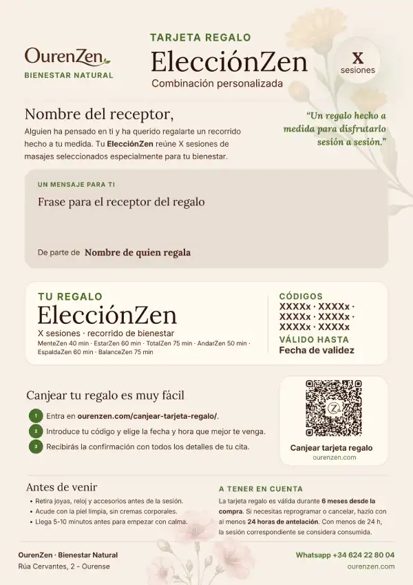 ElecciónZen Personalizable de 3 a 6 sesiones - Imagen 2
